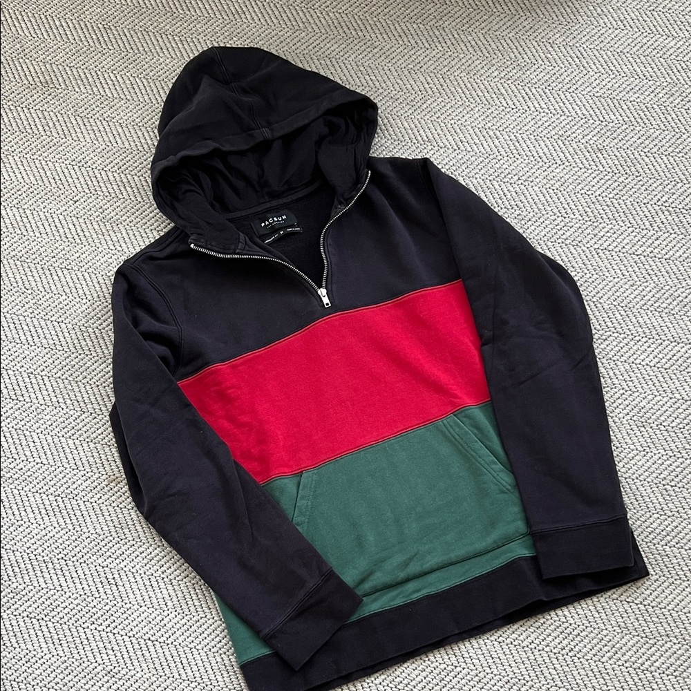 PacSun oversized fit half zip Sweater